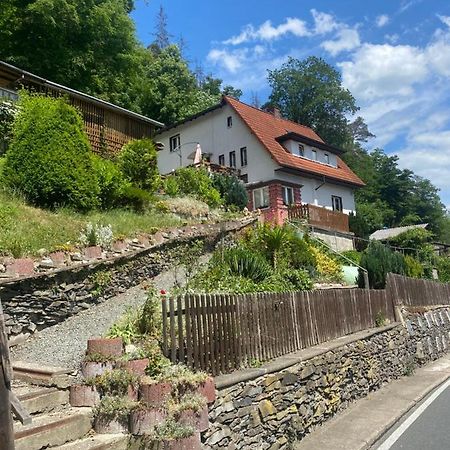 Pfefferberg Ferienwohnung Mit Suite Und Junior Suite Ziegenrück Kültér fotó